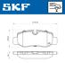 Комплект гальмівних накладок, дискове гальмо SKF VKBP 90080 (фото 6)