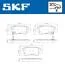 Комплект гальмівних накладок, дискове гальмо SKF VKBP 90100 A (фото 2)