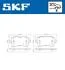 Комплект гальмівних накладок, дискове гальмо SKF VKBP 90112 E (фото 6)