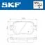 Комплект гальмівних накладок, дискове гальмо SKF VKBP 90129 (фото 2)