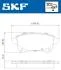 Комплект гальмівних накладок, дискове гальмо SKF VKBP 90134 (фото 6)