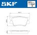Комплект гальмівних накладок, дискове гальмо SKF VKBP 90307 (фото 2)