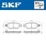 Комплект гальмівних накладок, дискове гальмо SKF VKBP 90415 A (фото 2)