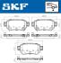 Комплект гальмівних накладок, дискове гальмо SKF VKBP 90497 A (фото 2)