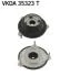 PEUGEOT К-кт опор (2шт.!!) амортизатора 407 04- SKF VKDA 35323 T
