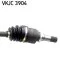 TOYOTA Напіввісь передн. лів. YARIS (P9) 1.3 VVT-i 05-10 SKF VKJC 3904 (фото 3)