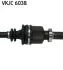 Піввісь SKF VKJC 6038 (фото 3)