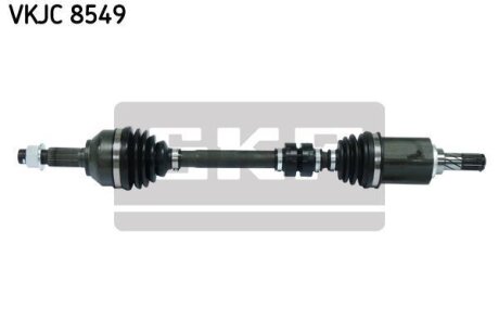 NISSAN QASHQAI I піввісь лів. L=692mm 29/26 зуб SKF VKJC 8549