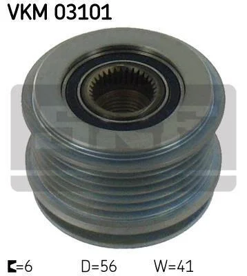 Шків генератора SKF VKM 03101 (фото 1)