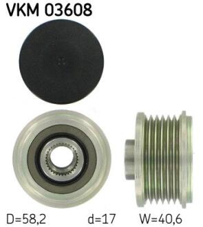 Шків генератора SKF VKM 03608