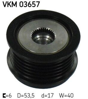 Шків генератора SKF VKM 03657