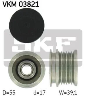 Шків генератора SKF VKM 03821