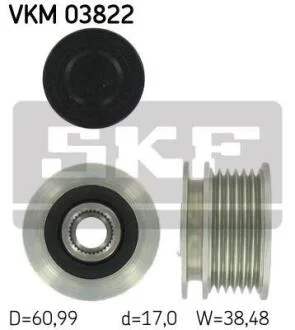 Шків генератора SKF VKM 03822