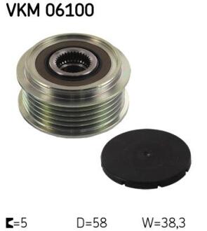 Шків генератора SKF VKM 06100