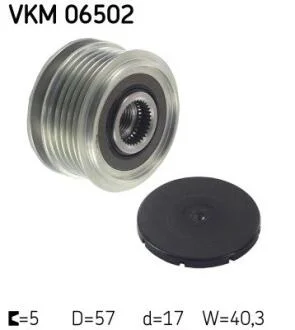 Шків генератора SKF VKM 06502