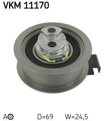 Натяжний ролик зубчастого реміня (Вир-во) SKF VKM 11170 (фото 1)