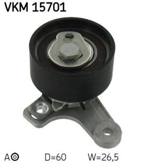 Ролик модуля натягувача ременя SKF VKM 15701