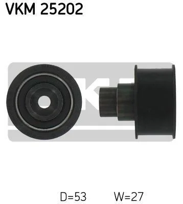 Ролик модуля натягувача ременя SKF VKM 25202 (фото 1)