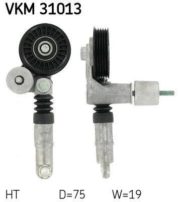 Натяжний ролик SKF VKM 31013 (фото 1)