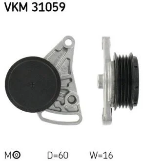 Ролик натягувача SKF VKM 31059