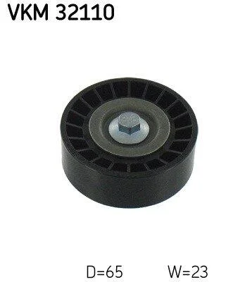 FIAT ролик натяжить 500, Panda, Punto, 0,9 10- SKF VKM 32110 (фото 1)