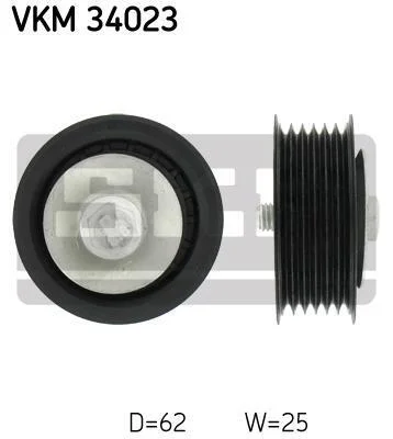 Обвідний ролик SKF VKM 34023 (фото 1)