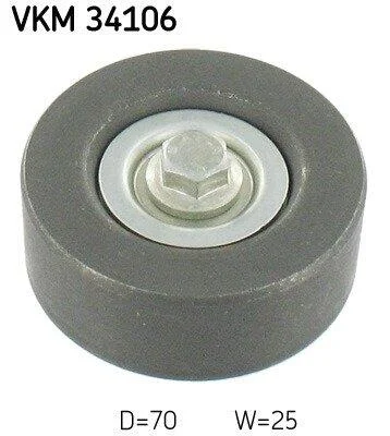 Ролик модуля натягувача ременя SKF VKM 34106 (фото 1)