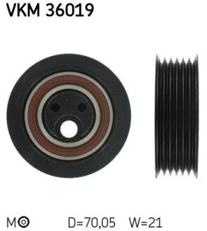 Ролик натягувача SKF VKM 36019