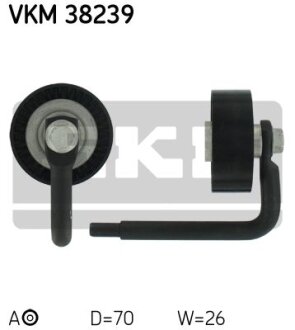 Ролик натягувача SKF VKM 38239