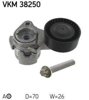 Ролик натяжний SKF VKM 38250