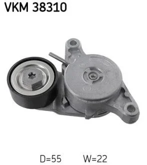 Натяжний ролик, поліклиновий ремінь SKF VKM 38310