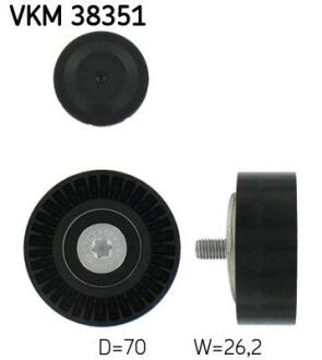 Ролик модуля натягувача ременя SKF VKM 38351