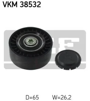 Відвідний/напрямний ролик, поліклиновий ремінь SKF VKM38532