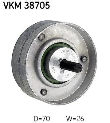 Ролик натягувача SKF VKM 38705 (фото 1)
