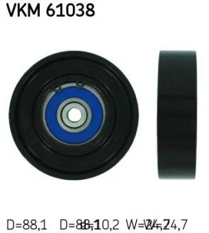 Обвідний ролик SKF VKM 61038