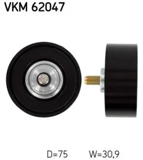 Натяжний ролик поліклинового реміня SKF VKM 62047