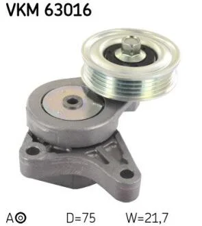 Натяжний ролик, поліклиновий ремінь SKF VKM 63016