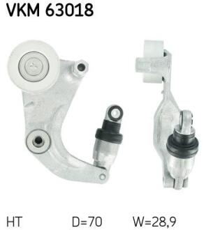 Ролик натяжний SKF VKM 63018