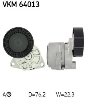 Натяжний ролик, поліклиновий ремінь SKF VKM 64013
