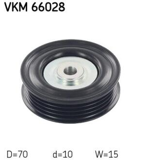 Ролик модуля натягувача ременя SKF VKM 66028