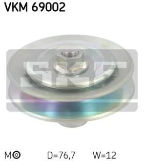 Натягуваючий ролик поліклинового ременя SKF VKM69002