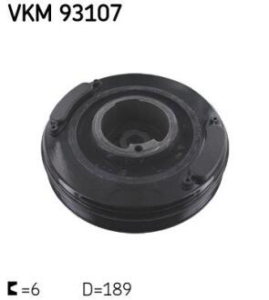 Шків ременя SKF VKM 93107