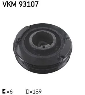 Шків ременя SKF VKM 93107