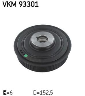 Шків колінвалу SKF VKM 93301