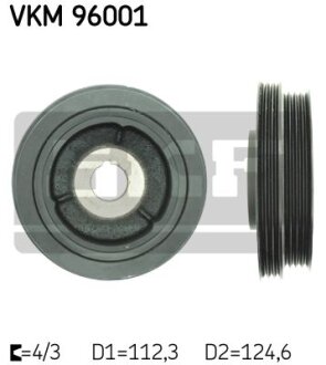 Шків колінвалу SKF VKM 96001