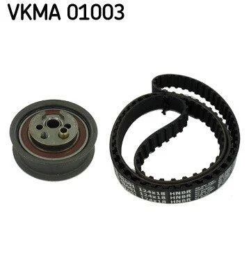 К-кт. ГРМ (рем.+ролик+кріплення) AUDI 2,0: 100/ A6 VW 2,0: Golf III/IV, Passat SEAT 2,0: Toledo, Ibiza SKF VKMA 01003 (фото 1)