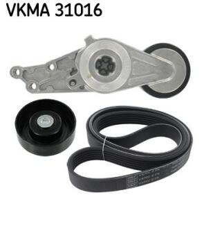 Комплект поліклинових ременів SKF VKMA 31016