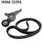 Комплект доріжкового ремня SKF VKMA 31091 (фото 1)