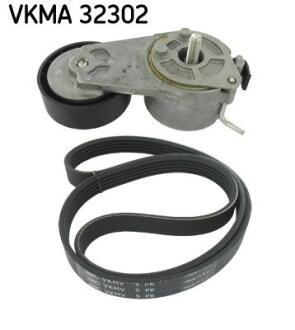 Комплект доріжкового ремня SKF VKMA 32302