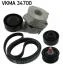 Комплект доріжкового ремня SKF VKMA 34700